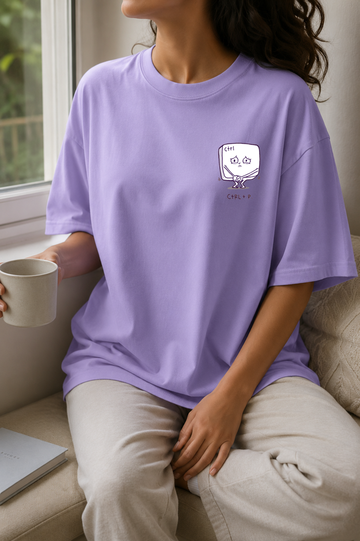 Ctrl P Oversized T-Shirt