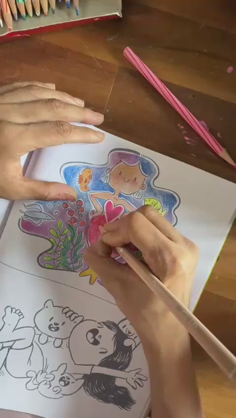 Happy Colouring Book