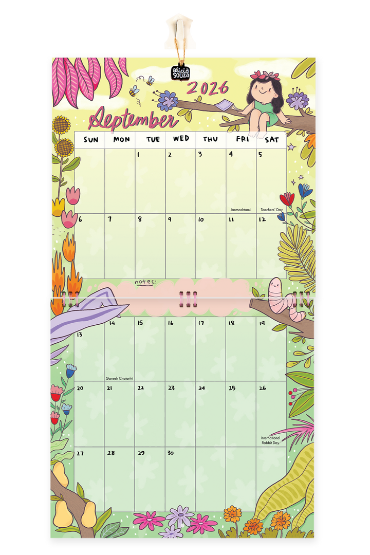 2026 Everyday Happiness Wall Calendar