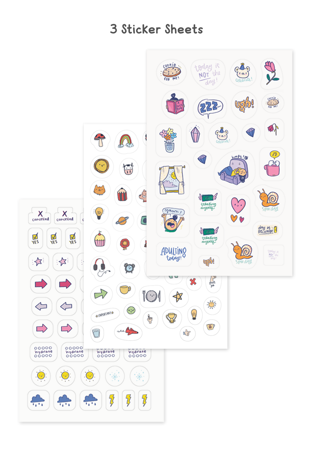 2026 Ultimate Weekly Planner + 3 Sticker Sheets