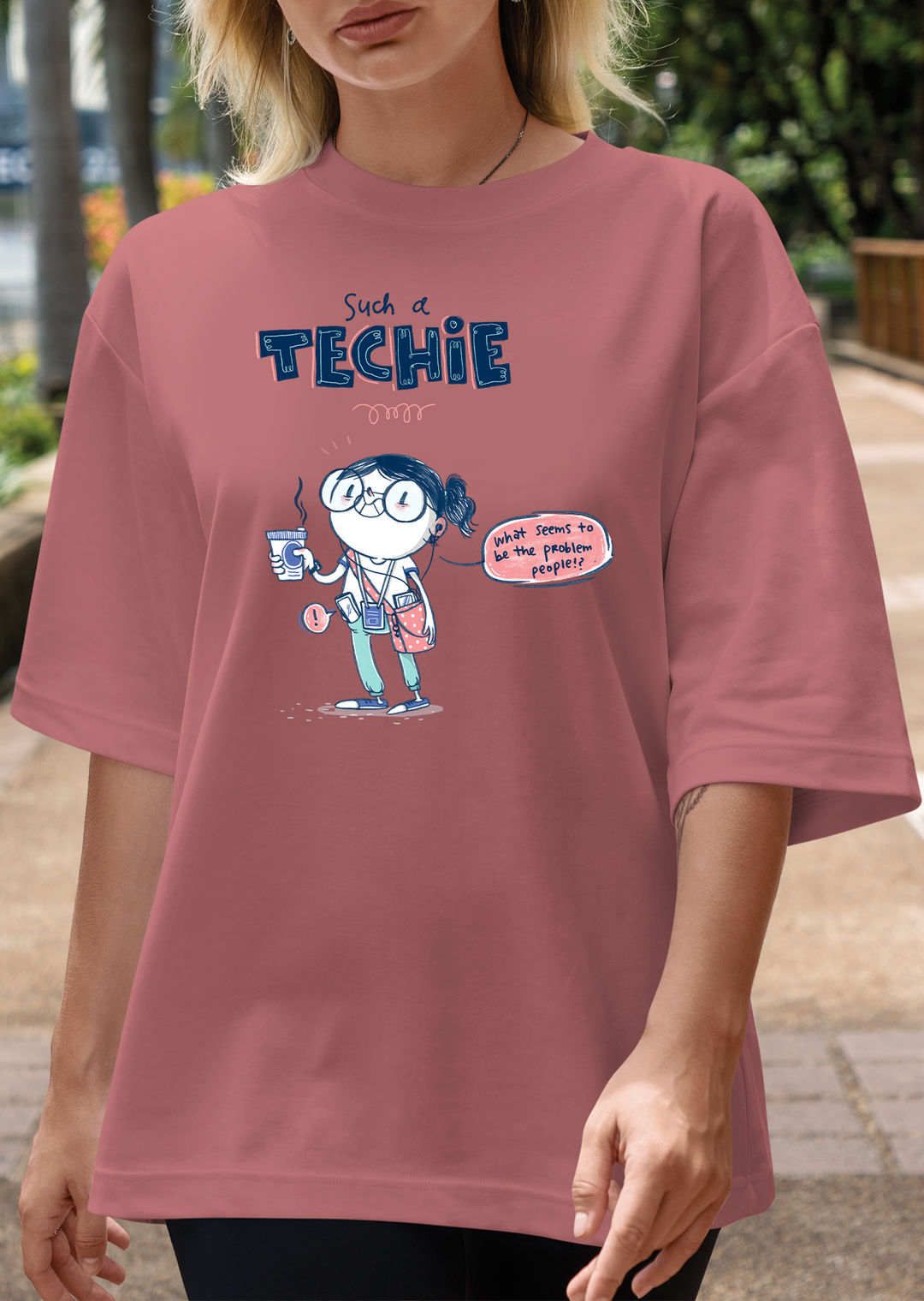 Techie Oversized T-shirt