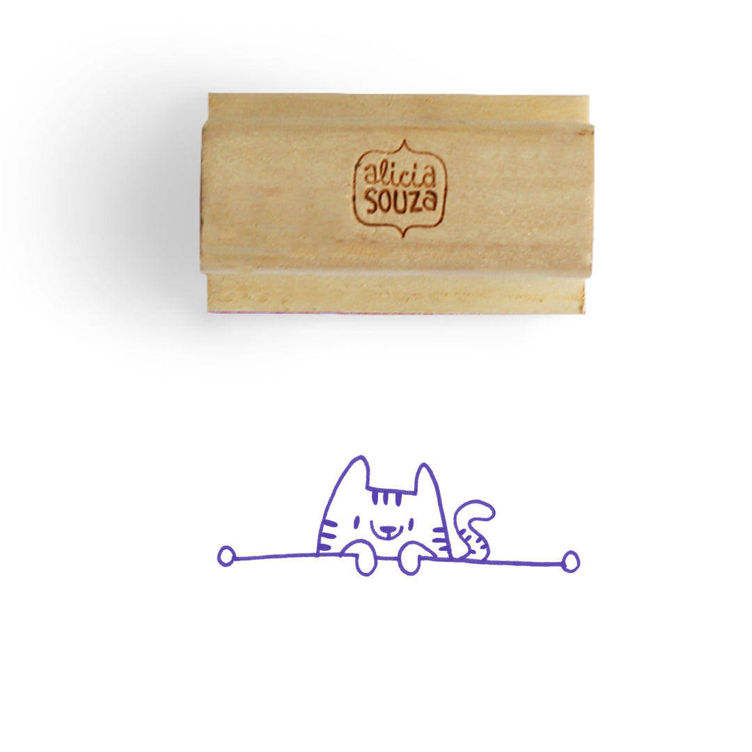 Kitty Address Stamp