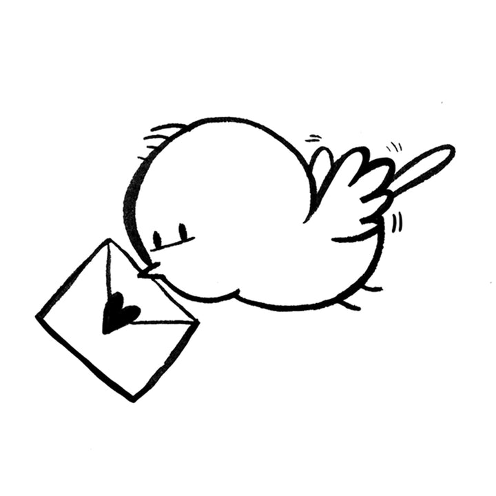 Birdie Letter Stamp