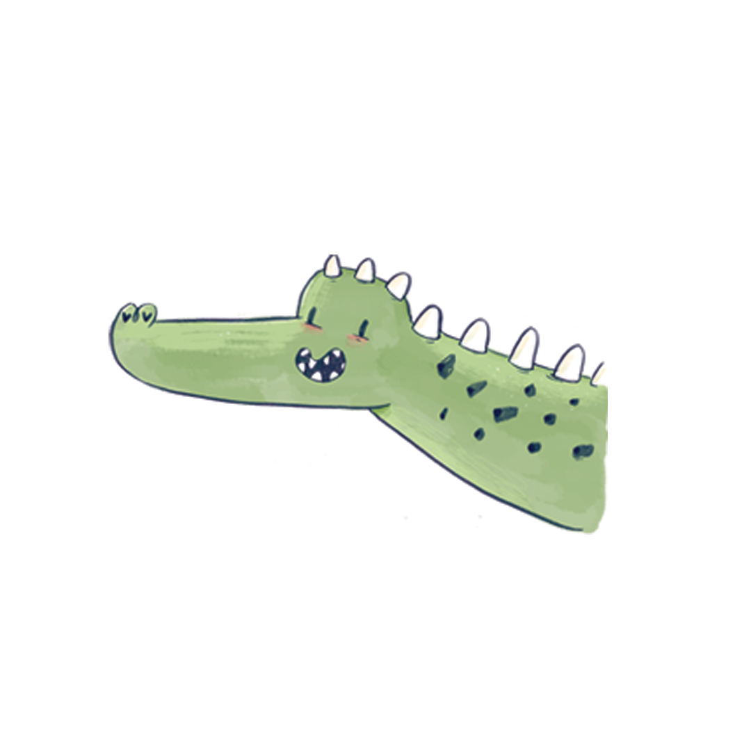 Crocodile Decal