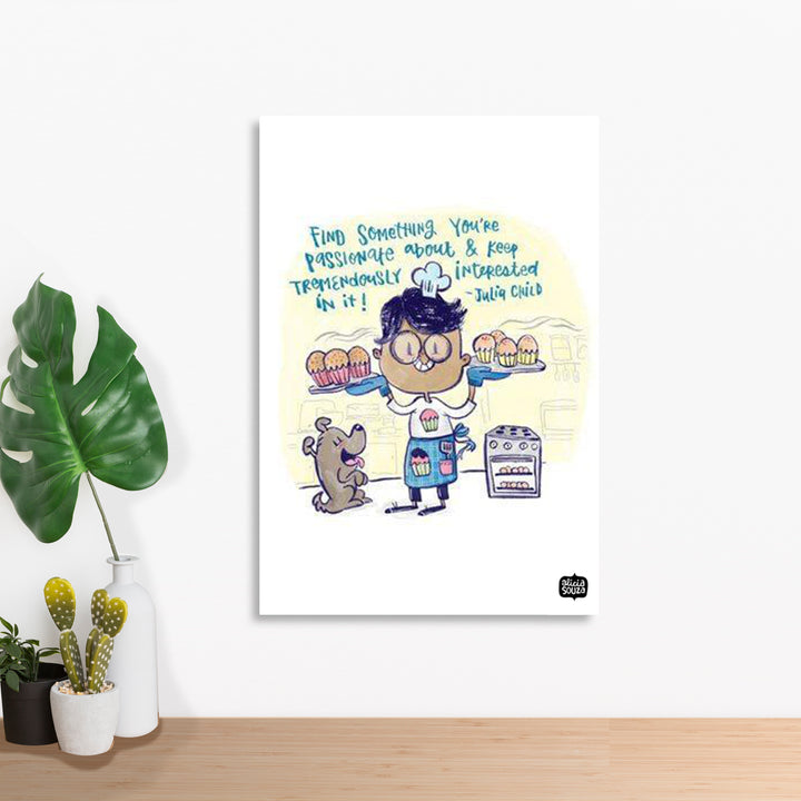 Dog And A Cook Wall Art