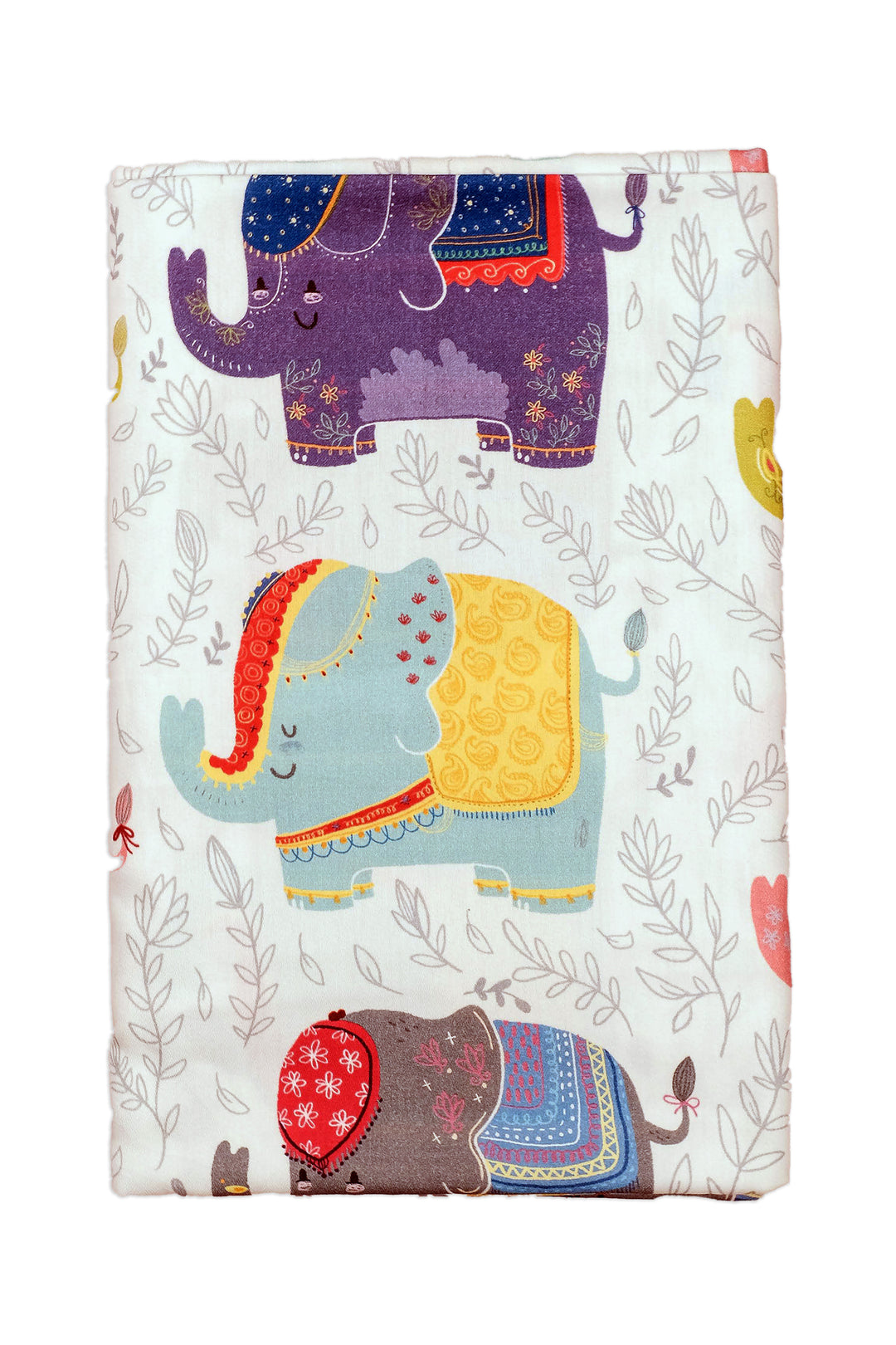 Elephants Crib Sheet