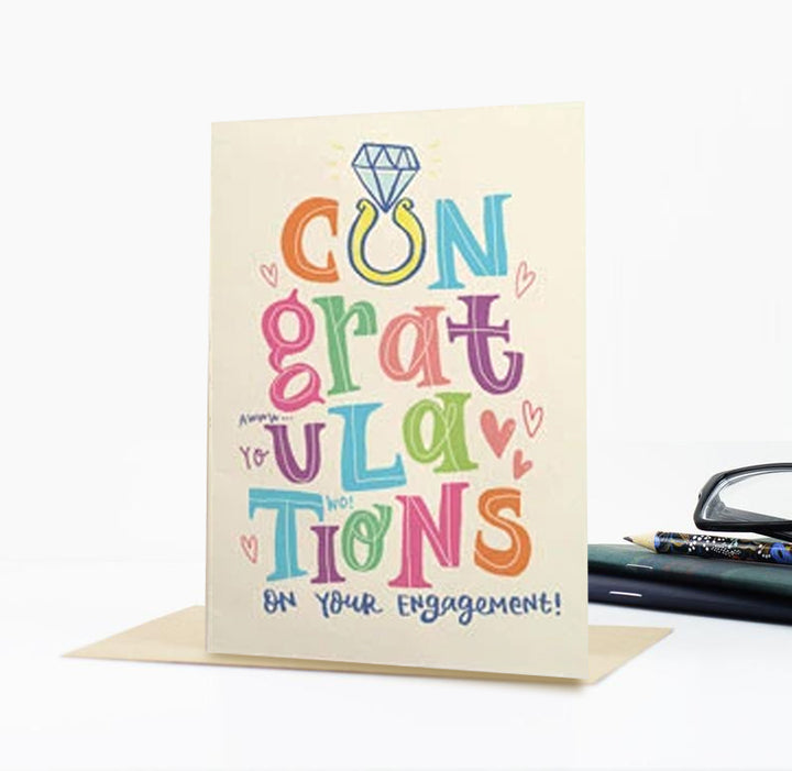 Engagement Congratulations Greeting Card