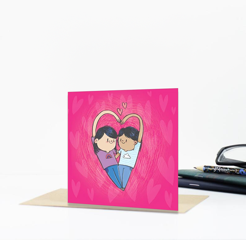 Girl Love Premium Card