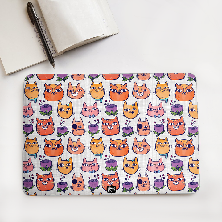 Happy Cats Laptop Skin
