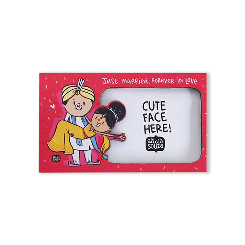 Just Married Magnetic Frame – Alicia Souza