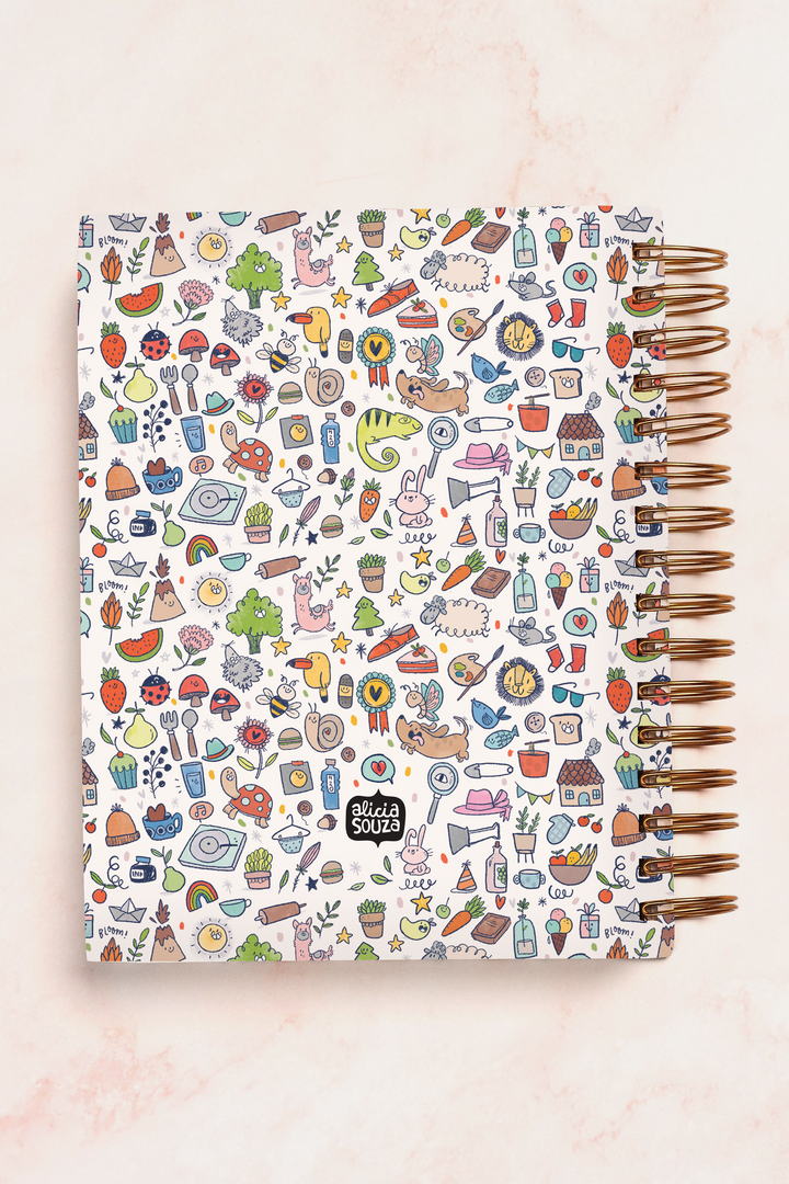 Fun Doodles Ultimate Undated Planner