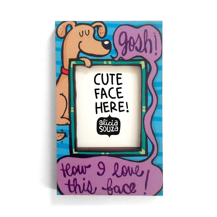 Magnetic Frame - Love This Face!-Refrigerator Magnetic Frame SMALL