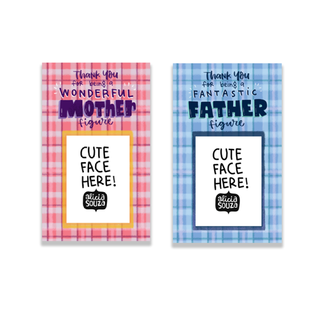 Mom And Dad Magnetic Frames - PACK OF 2