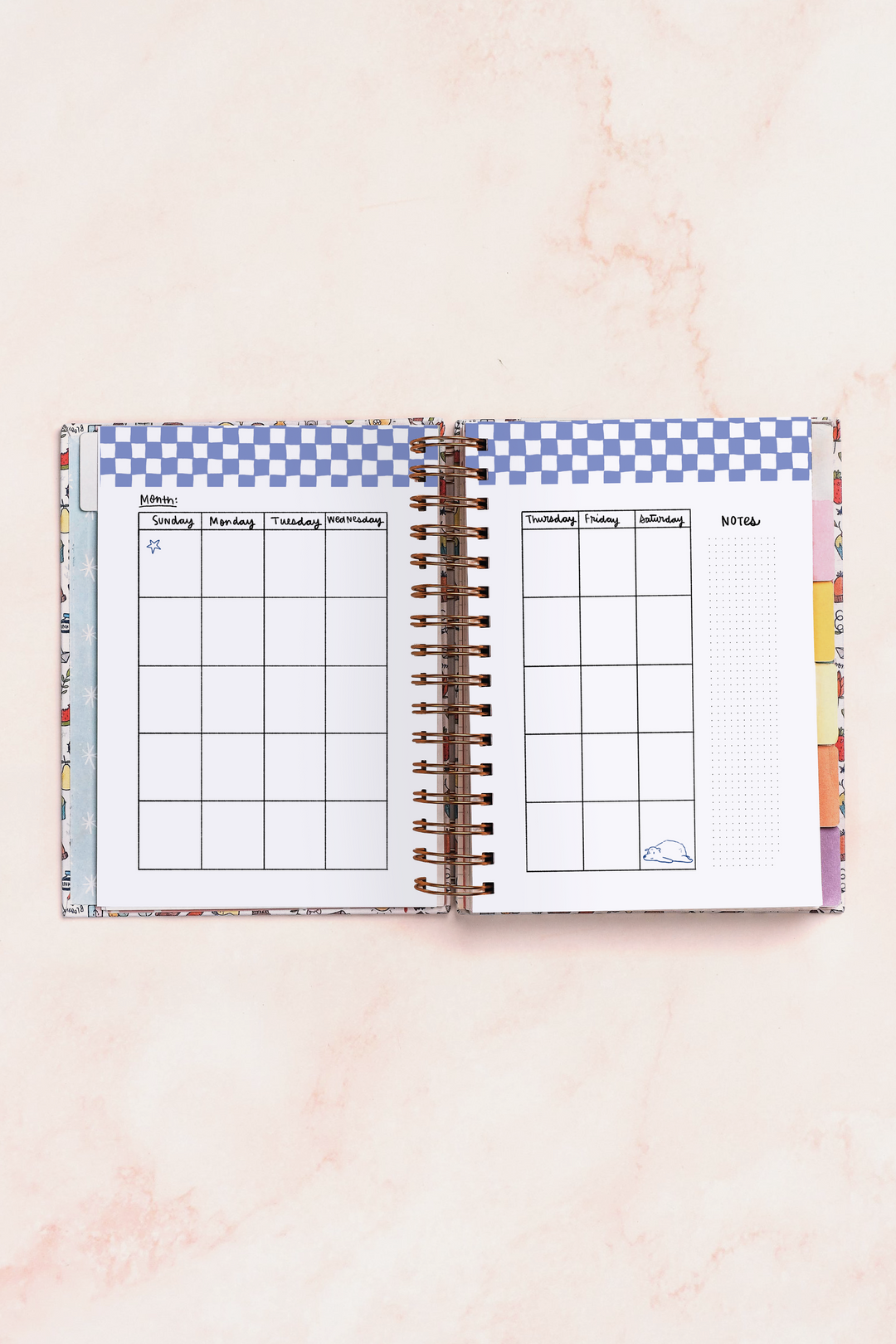 Fun Doodles Ultimate Undated Planner