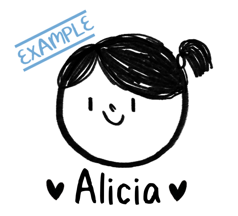 Custom Face Stamp - Alicia Souza