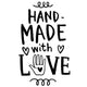 Handmade With Love Stamp