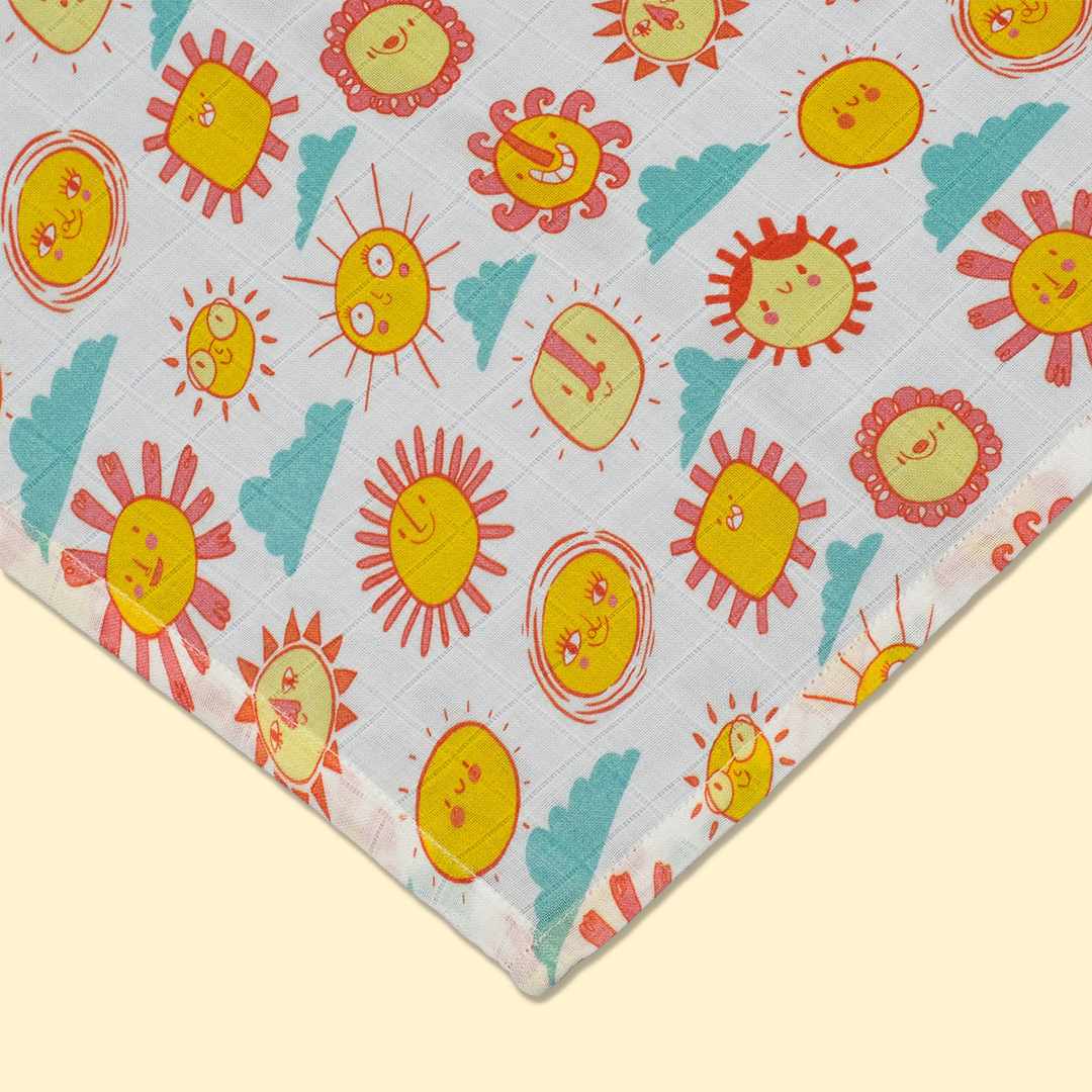 Sunny Funny Day Swaddle