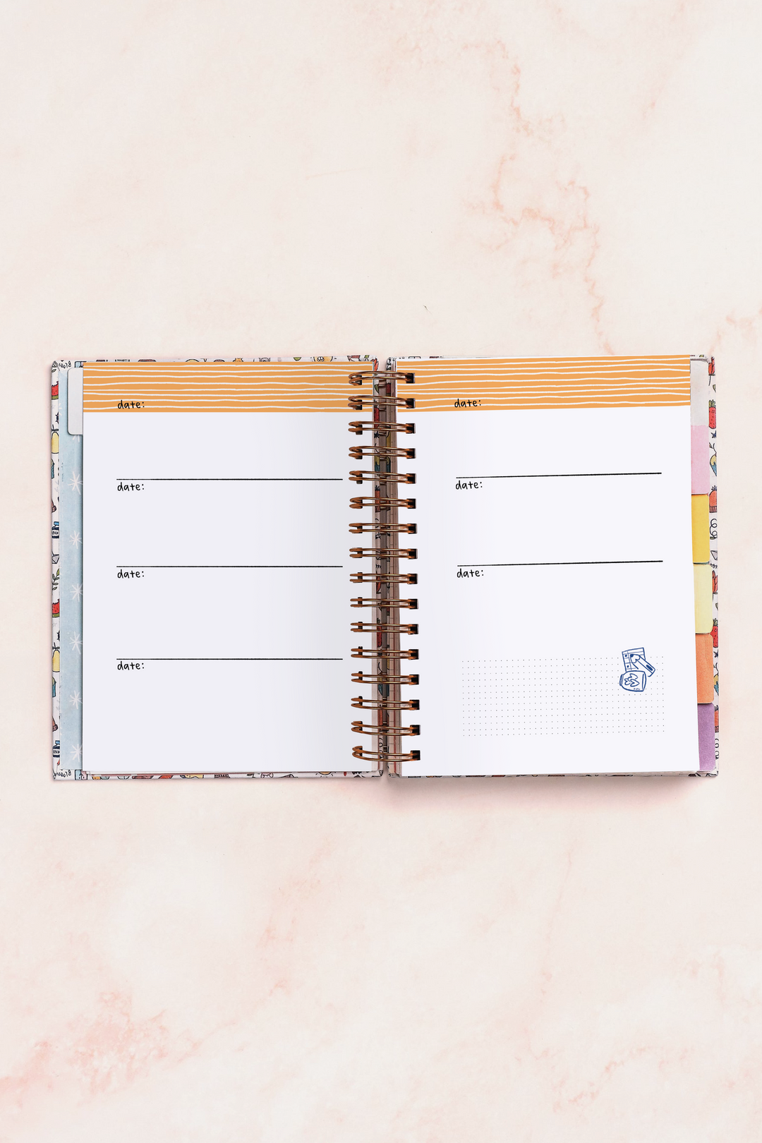 Fun Doodles Ultimate Undated Planner